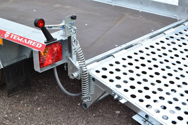 Remorque porte engin double essieux à Sarrebourg en Moselle