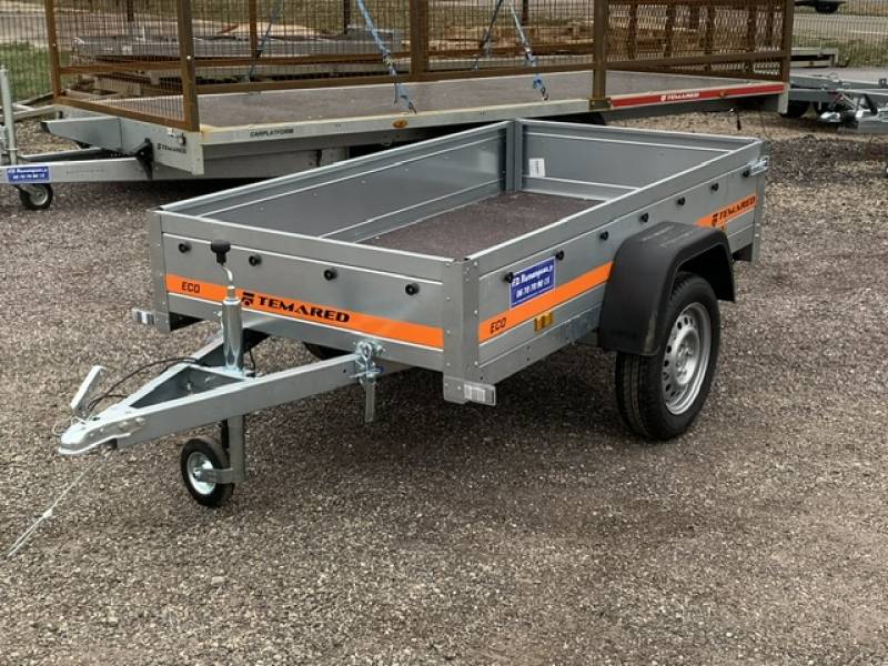 Petite remorque bagagère TEMARED simple essieu non freinée à Francaltroff en Moselle