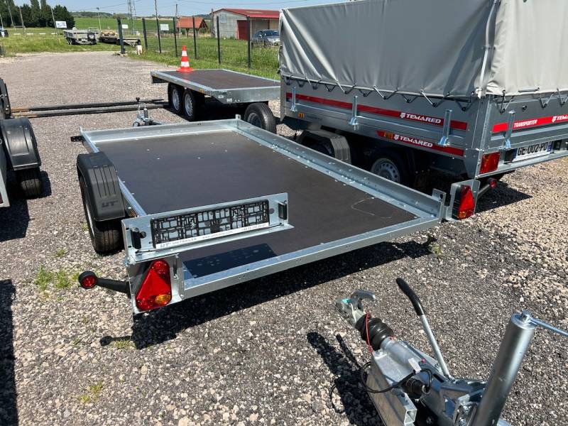 Remorque plateau simple essieu non freinée MULTITRANSPORTER