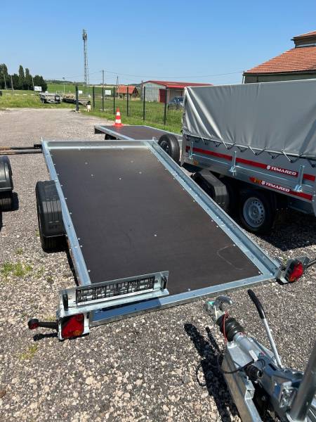 Remorque plateau simple essieu non freinée MULTITRANSPORTER