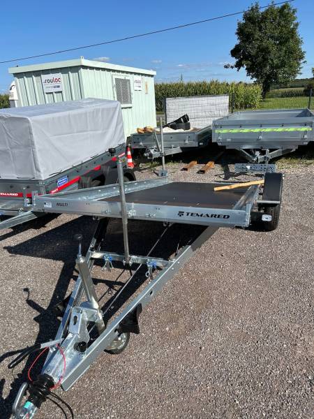 Remorque plateau simple essieu non freinée MULTITRANSPORTER