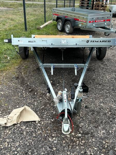 Remorque plateau simple essieu non freinée MULTITRANSPORTER