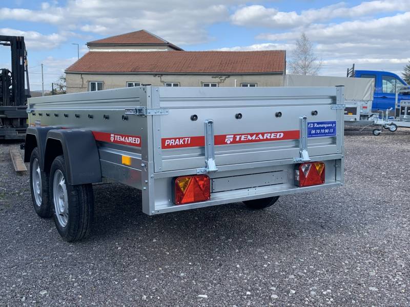 Acheter une remorque double essieux pour vos banchage à Sarrebourg en Moselle