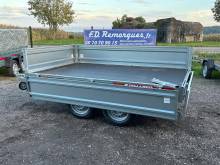 FD Remorques - Remorque basculante électrique double essieux en acier à Nancy en Meurthe-et-Moselle